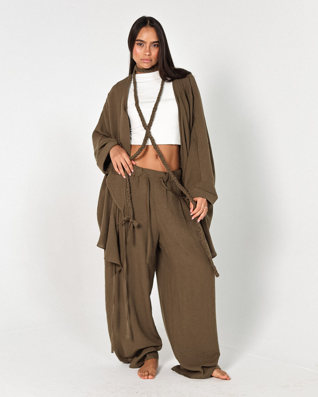 The braided waist set