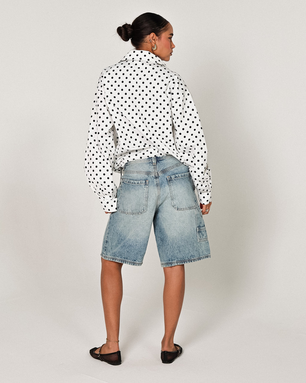 The polka puffer jacket