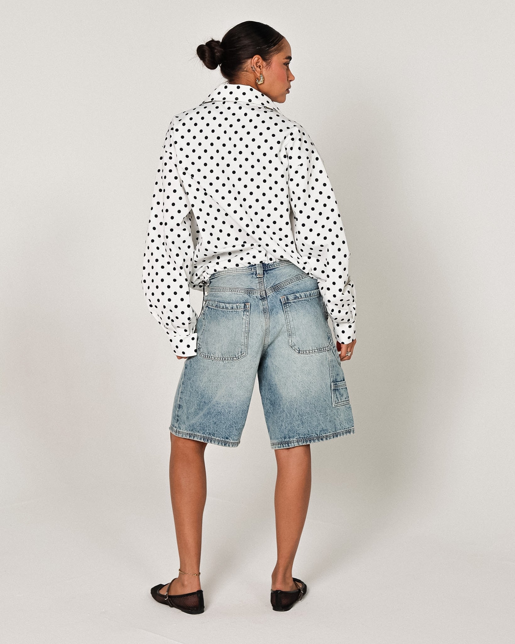 The polka puffer jacket
